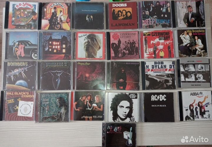Список CD реплики фирменных изданий