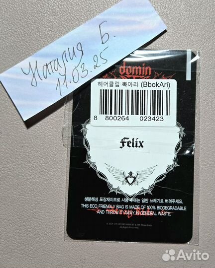 Феликс Stray Kids World Tour dominATE