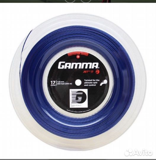 Теннисные струны Gamma JET 17