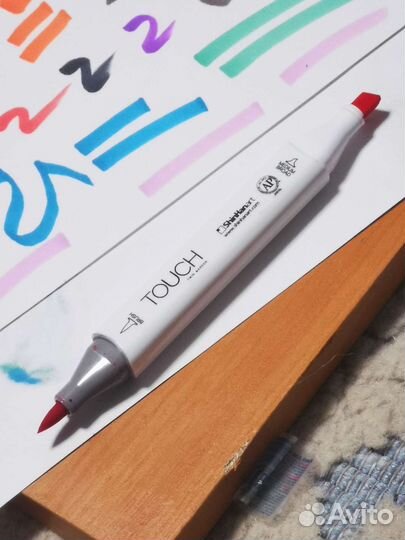 Профессиональные маркеры для скетчинга touch brush