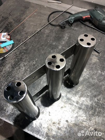 Спиннингодержатель тройной