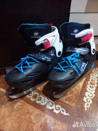 Коньки детские раздвижные 34 37