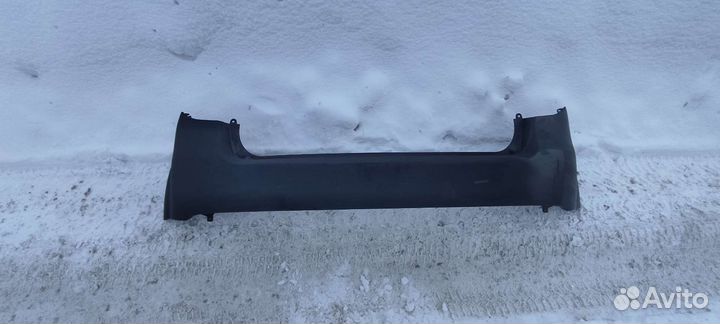 Задний бампер на Sangyong action 2014 г.в