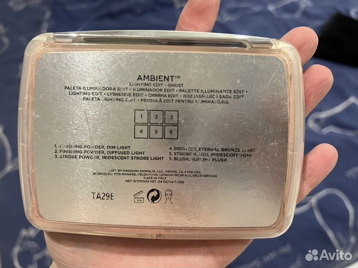 Палетка hourglass ambient lighting palette