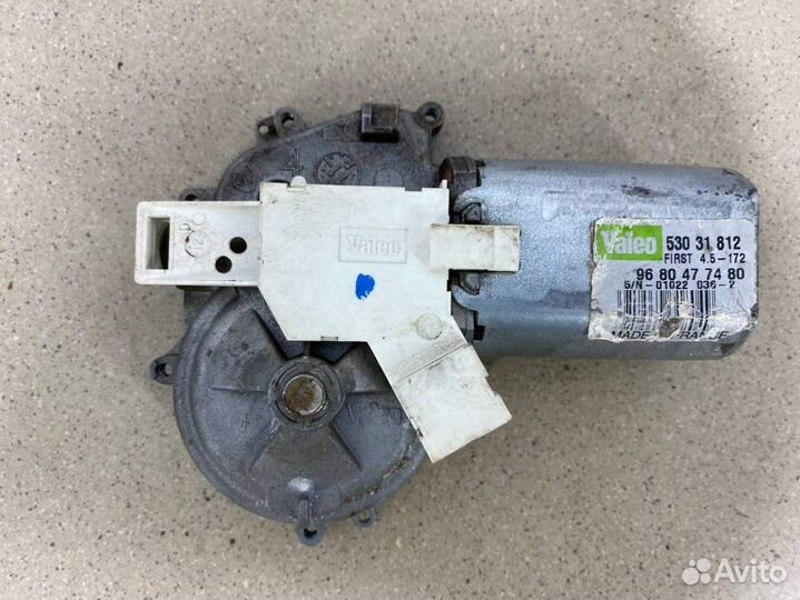 Моторчик стеклоочистителя задний Citroen C4 II 201