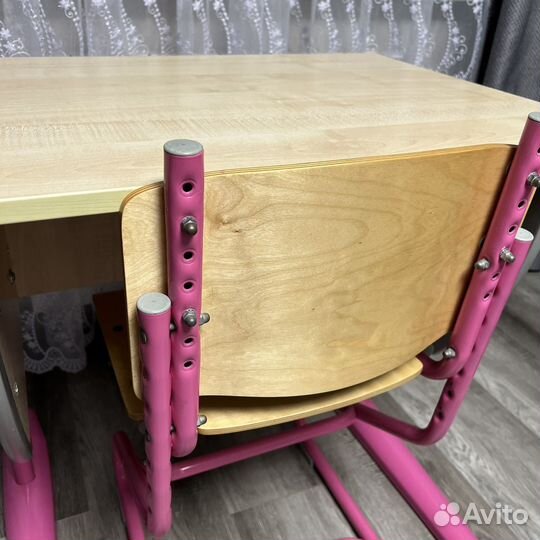 Удобная растущая парта и стул Дэми