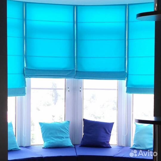 Римские шторы с электроприводом на заказ