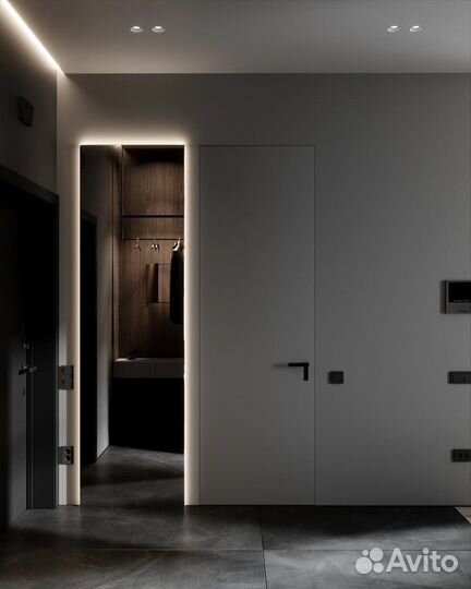 Скрытые двери invisible в наличии