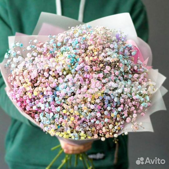 Букет из гипсофилы