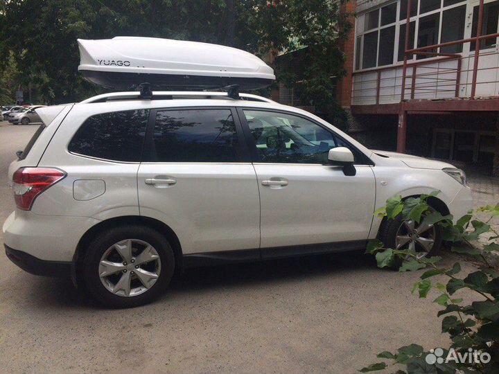 Автобокс багажник на крышу Subaru Forester