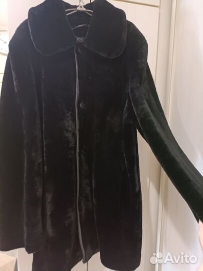 Шуба мутоновая мужская