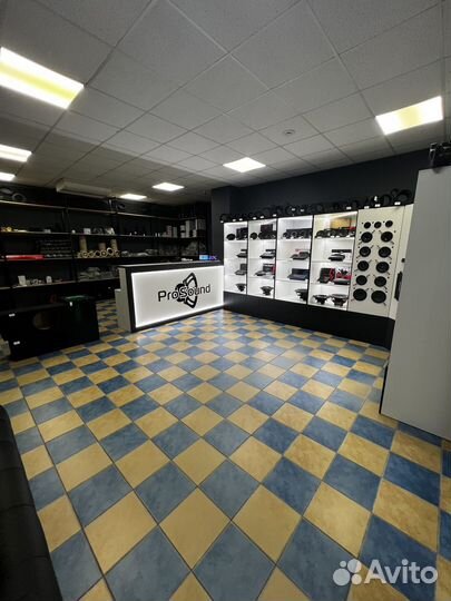 Сабвуфер swat MAS-8 в коробе на трубе