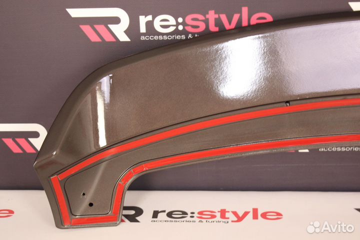 Спойлер Mitsubishi Outlander 2012-2019 R1221