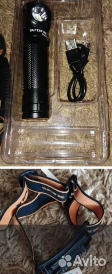 Налобный фонарь superfire