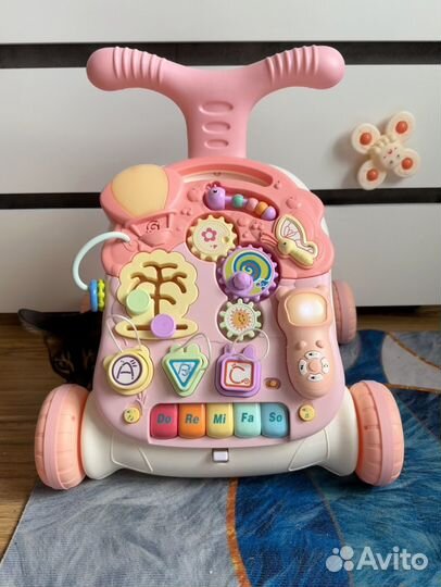 Каталка ходунки столик бизиборд