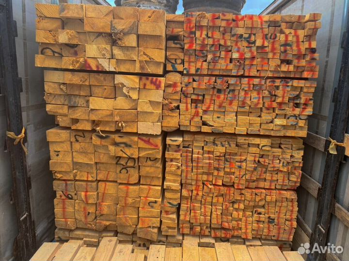 Доска обрезная 50х150х6000