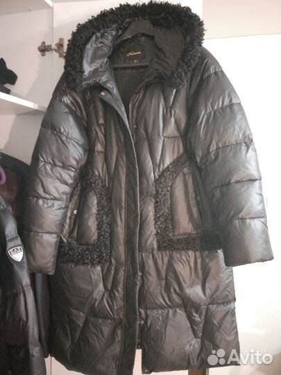 Пуховик зимний женский 48 50 новый пост 170
