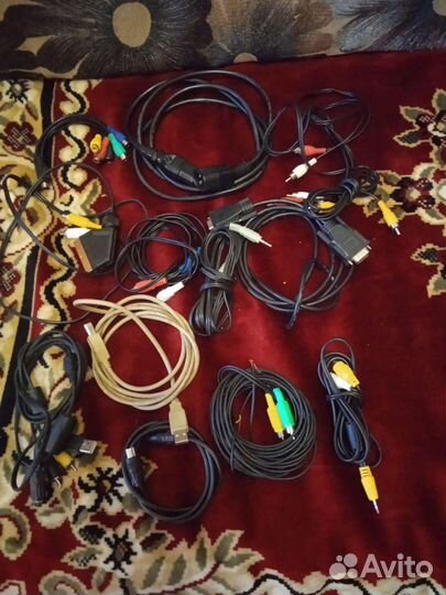 Кабеля для компьютера и др