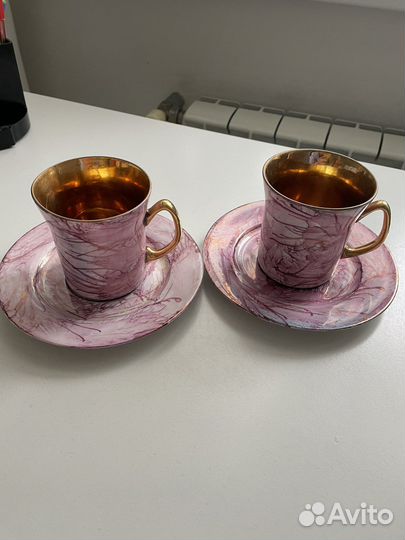 Чашка с блюдцем Винтаж Польша