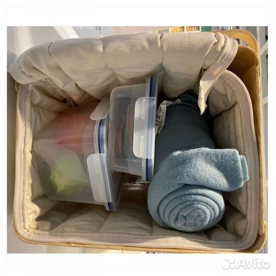 Новая корзина-холодильник Косеберга бамбук IKEA