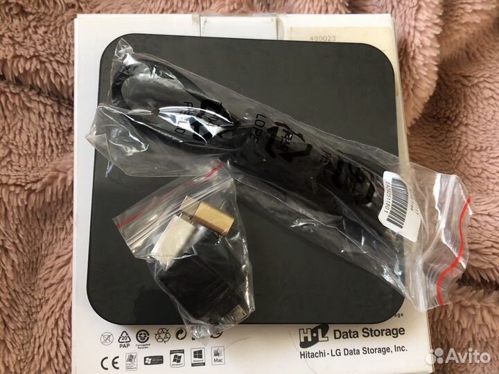 HL data storage ultra slim portable DVD writer