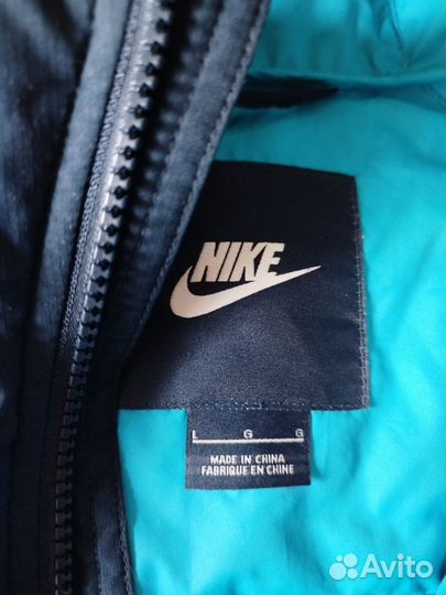 Пуховик мужской nike L
