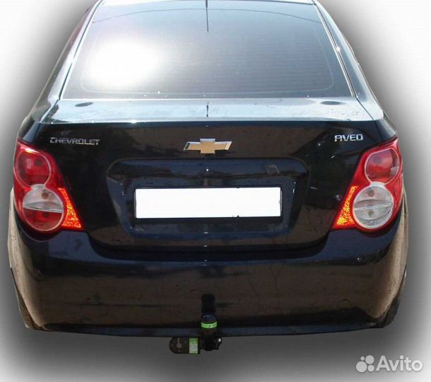 Фаркоп Chevrolet Aveo (T300) седан (Лидер+)