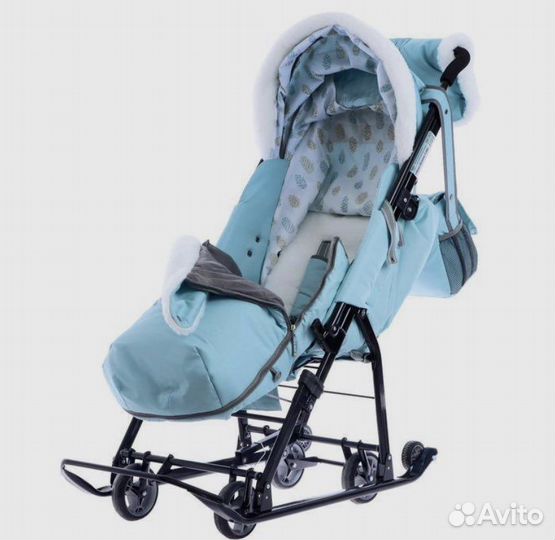 Санки коляска nika