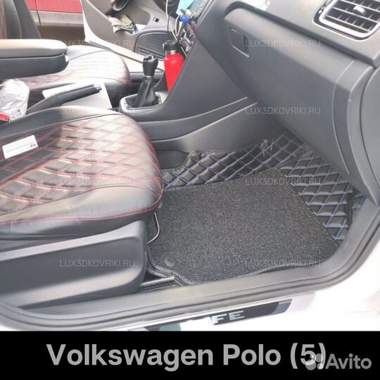 Volkswagеn Polo 5, ковры в салон поло