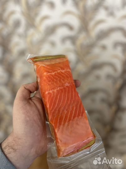 Филе семги слабосаленое