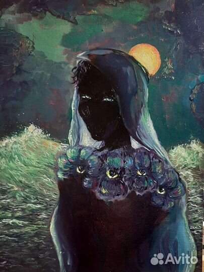 Картина маслом незримое