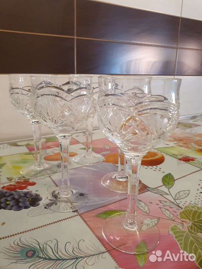 Хрустальные бокалы СССР, ГДР