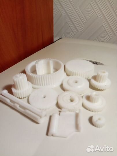 3d печать шестеренок, технических и т.д. изделий