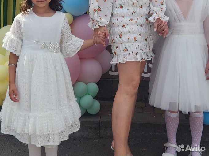 Платье на выпускной в детский сад 128