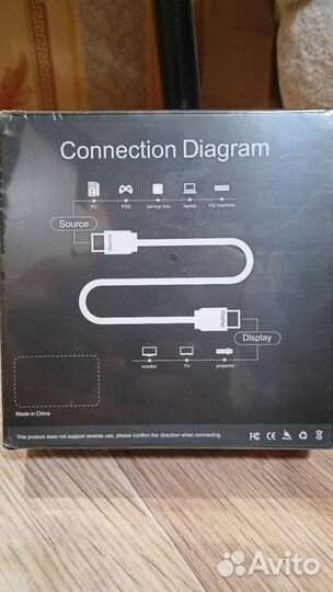 Кабель hdmi 15 метров 8K (оптоволокно)