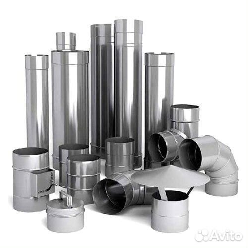 Дымоходы для банной печи Везувий