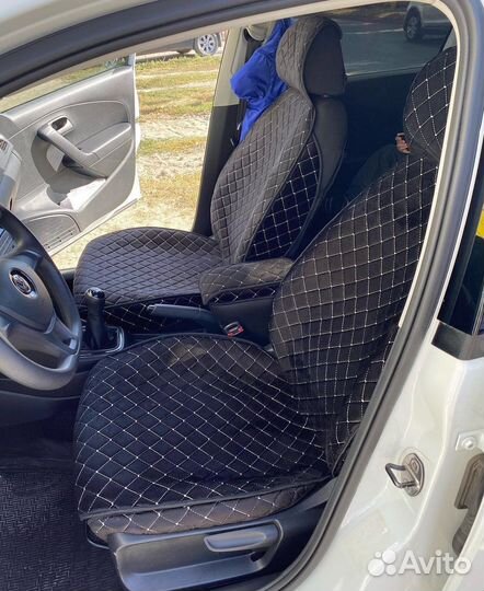 Накидки на сидения из велюра