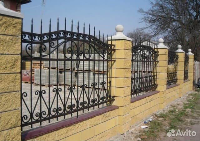 Кованные заборы