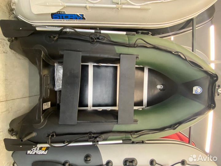 Лодка пвх Stormline Adventure Standard 360 зеленая