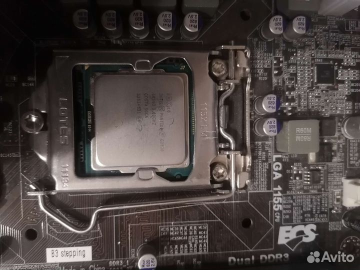 Материнская плата 1155 с процессором