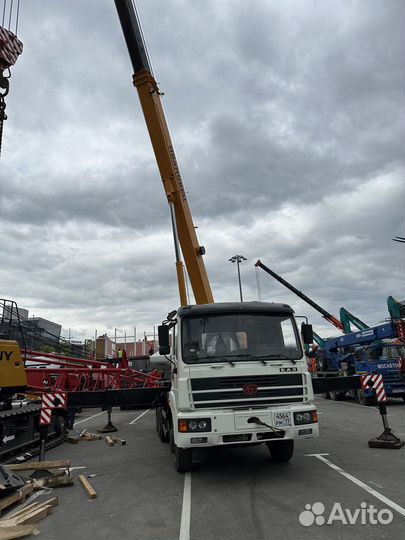 Аренда и услуги автокрана-вездехода, 44 м, с гуськом 17 м