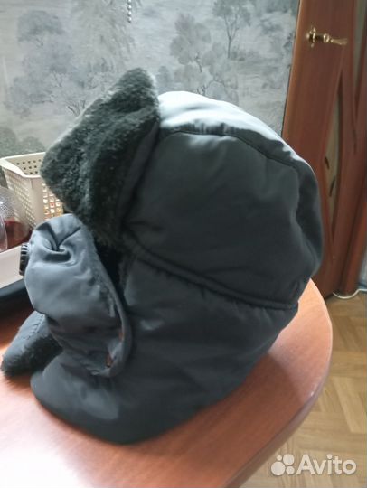 Шапка ушанка мужская