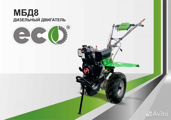 Мотоблоки дизельные ECO 6л.с