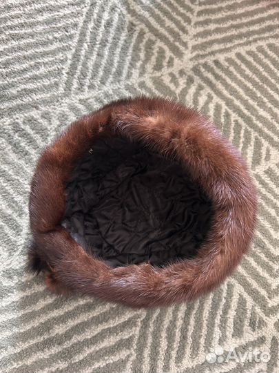Шапка норковая женская