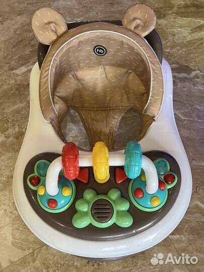 Ходунки Happy baby smiley v2 и бизиборд