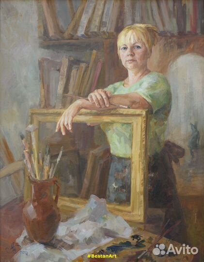 560 Ильинский маяк Феодосия кисти Анны Давыдченко