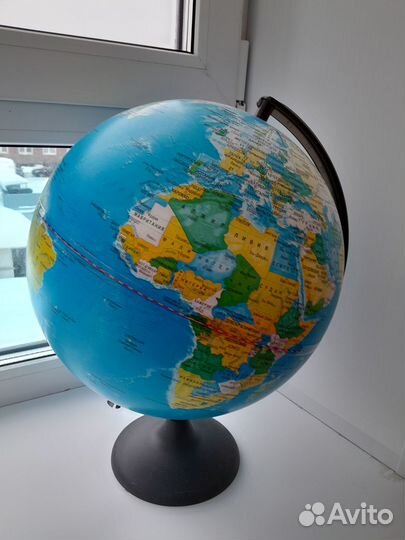 Глобус земли ученический