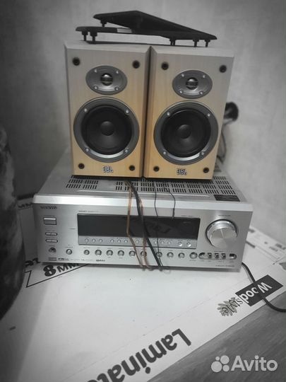 Колонки JBL+ресивер Onkyo