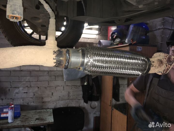 Замена гофры глушителя Nissan Teana III 2014-20