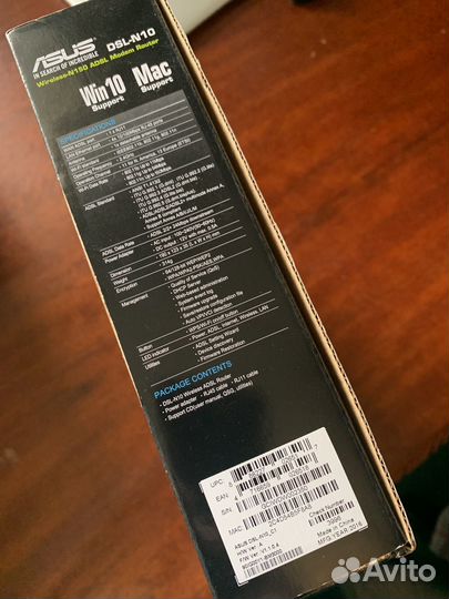 Роутер asus DSL-N10 wireless-N150 adsl